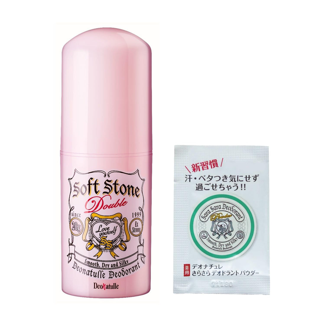 Deonatulle Soft Stone W Pink with Powder Sachet 40g