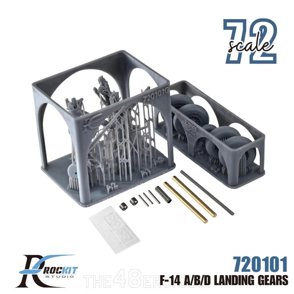 Rockit Studio 1/72 F-14A/B/D Tomcat Landing Gear with Transforming Wheels