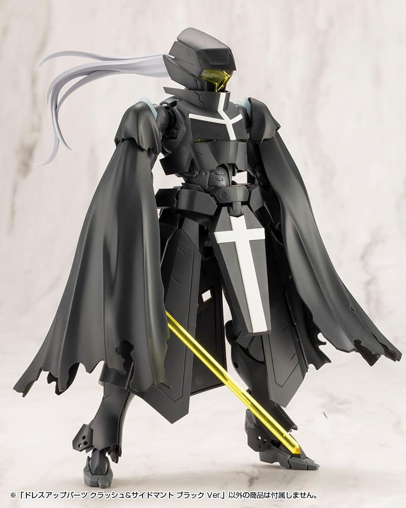 KOTOBUKIYA M.S.G Dress-Up Parts Crush &amp; Side Mantle Black 140mm