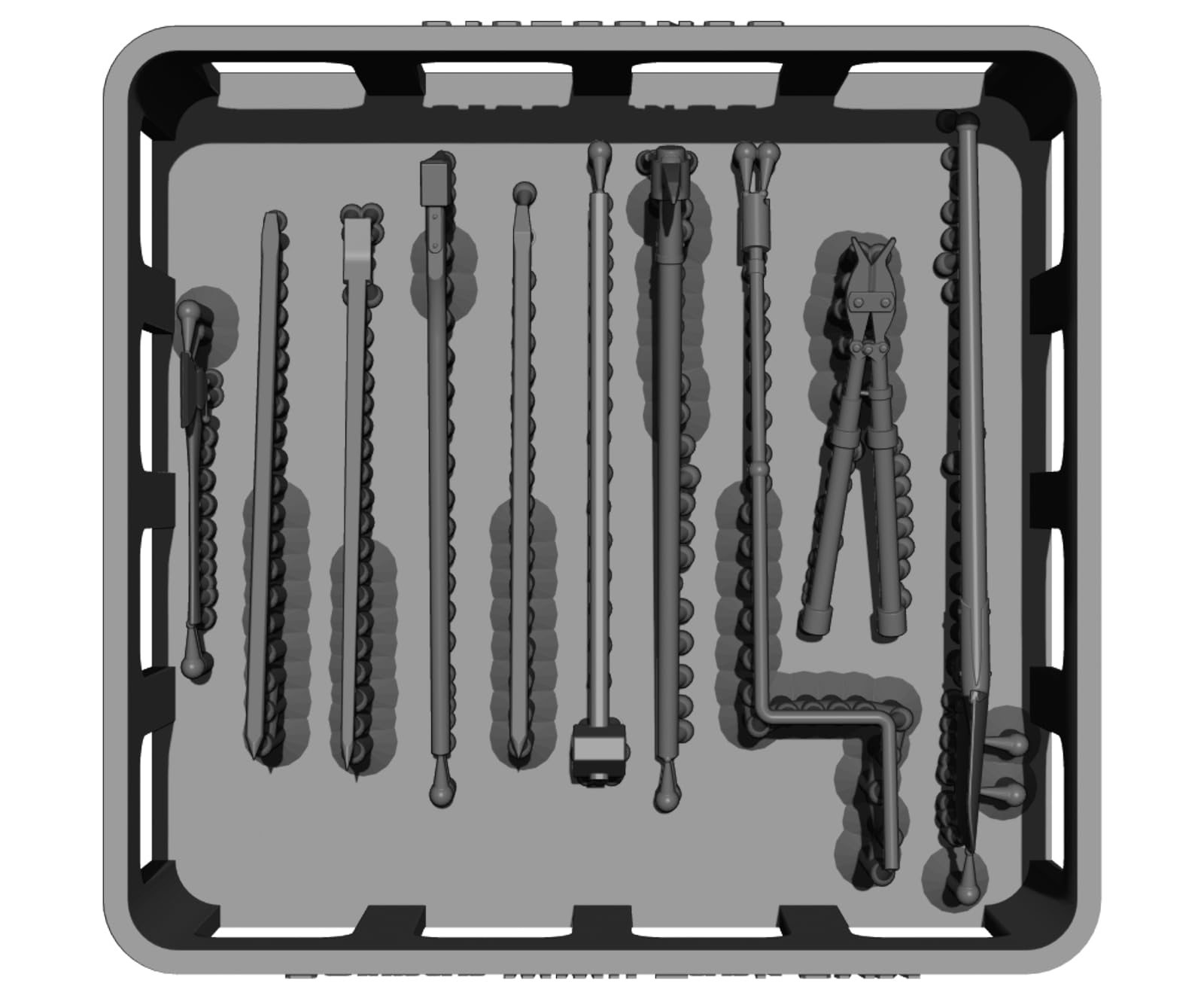 BSK Model 1/35 Scale WWII German Tank OVM Parts Set