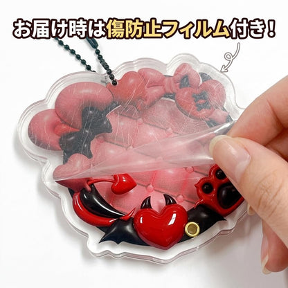 G.triGer Acrylic Badge Case for 56mm to 58mm Pins