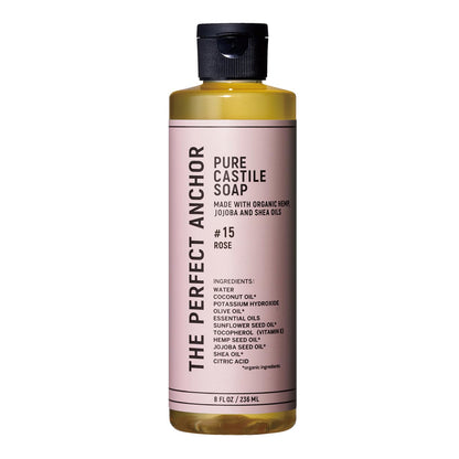 The Perfect Anchor Rose 236mL Organic Cleansing Body Wash