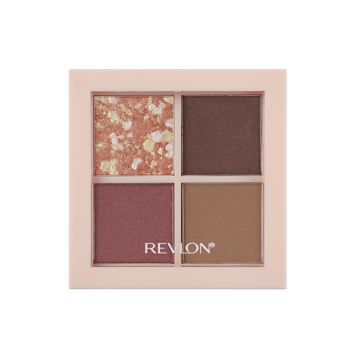 REVLON Dazzle Eyeshadow Quad Golden Amber 3g for Vibrant Looks
