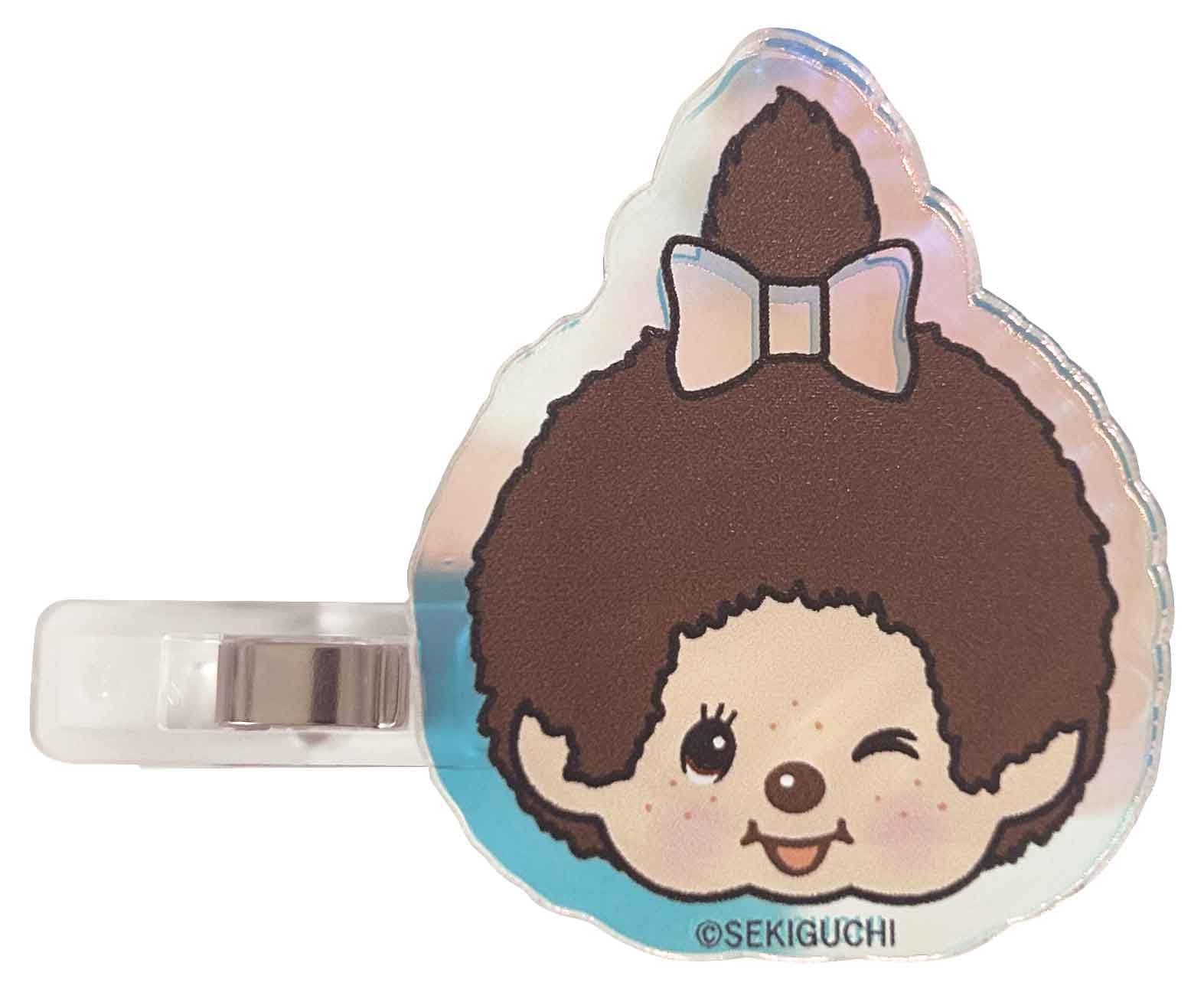 I Planning Monchhichi Aurora Acrylic Hair Clip 40mm