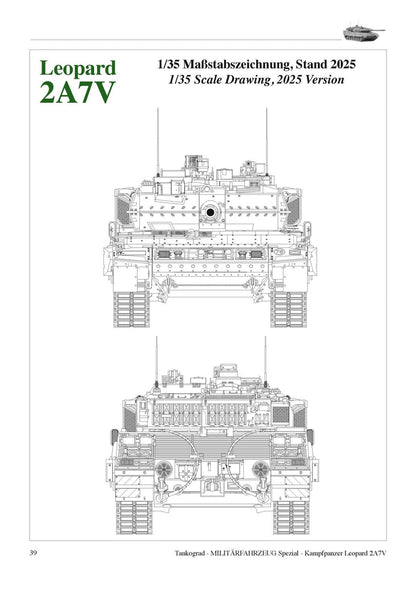 Tankograd Leopard 2A7V Model Reference Book for Collectors