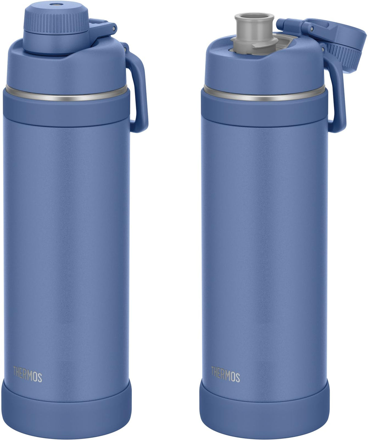 THERMOS Insulated Sports Bottle 1L with Carry Loop in Ash Blue
