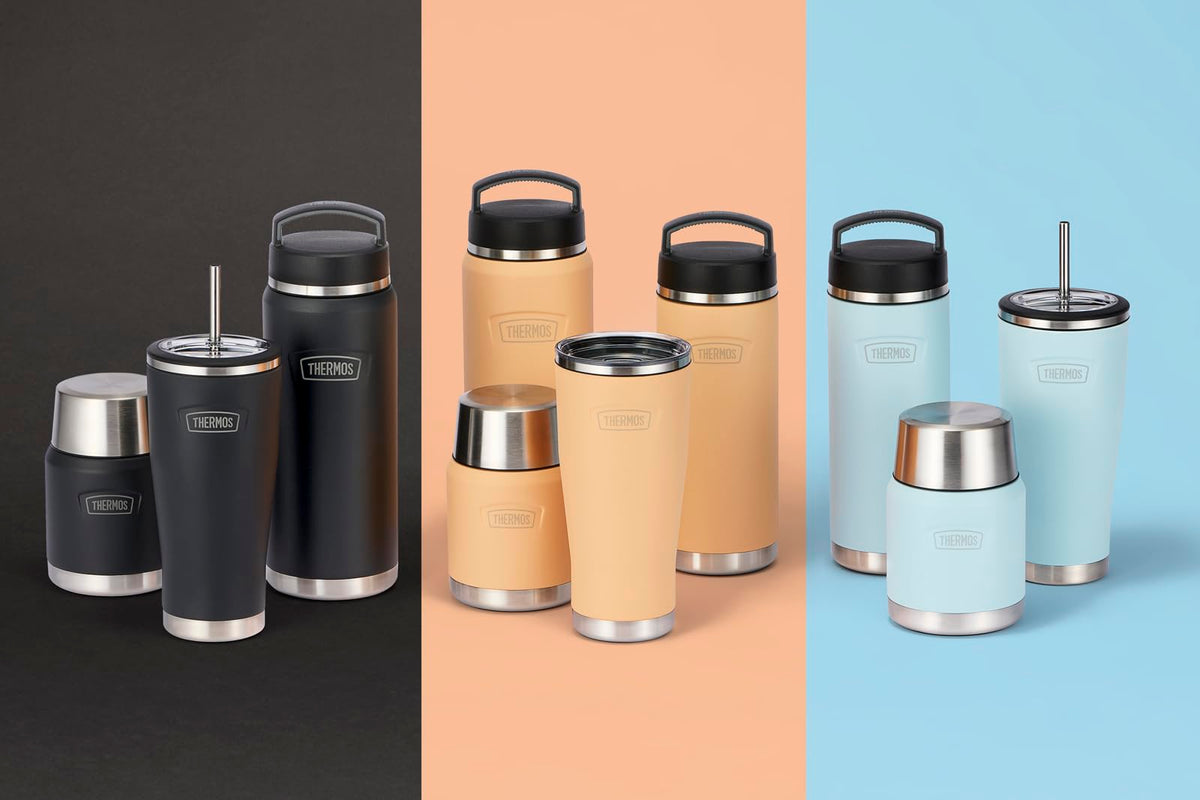 THERMOS Hydration Bottle 945ml Insulated Melon Design