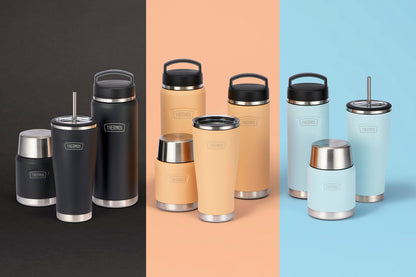 THERMOS Hydration Bottle 945ml Insulated Melon Design