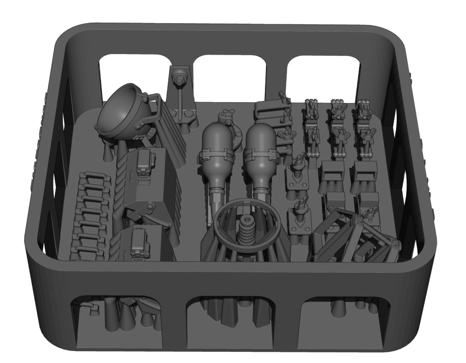 BSK Model 1/35 Scale Detail Set for WWII British Cromwell Tank
