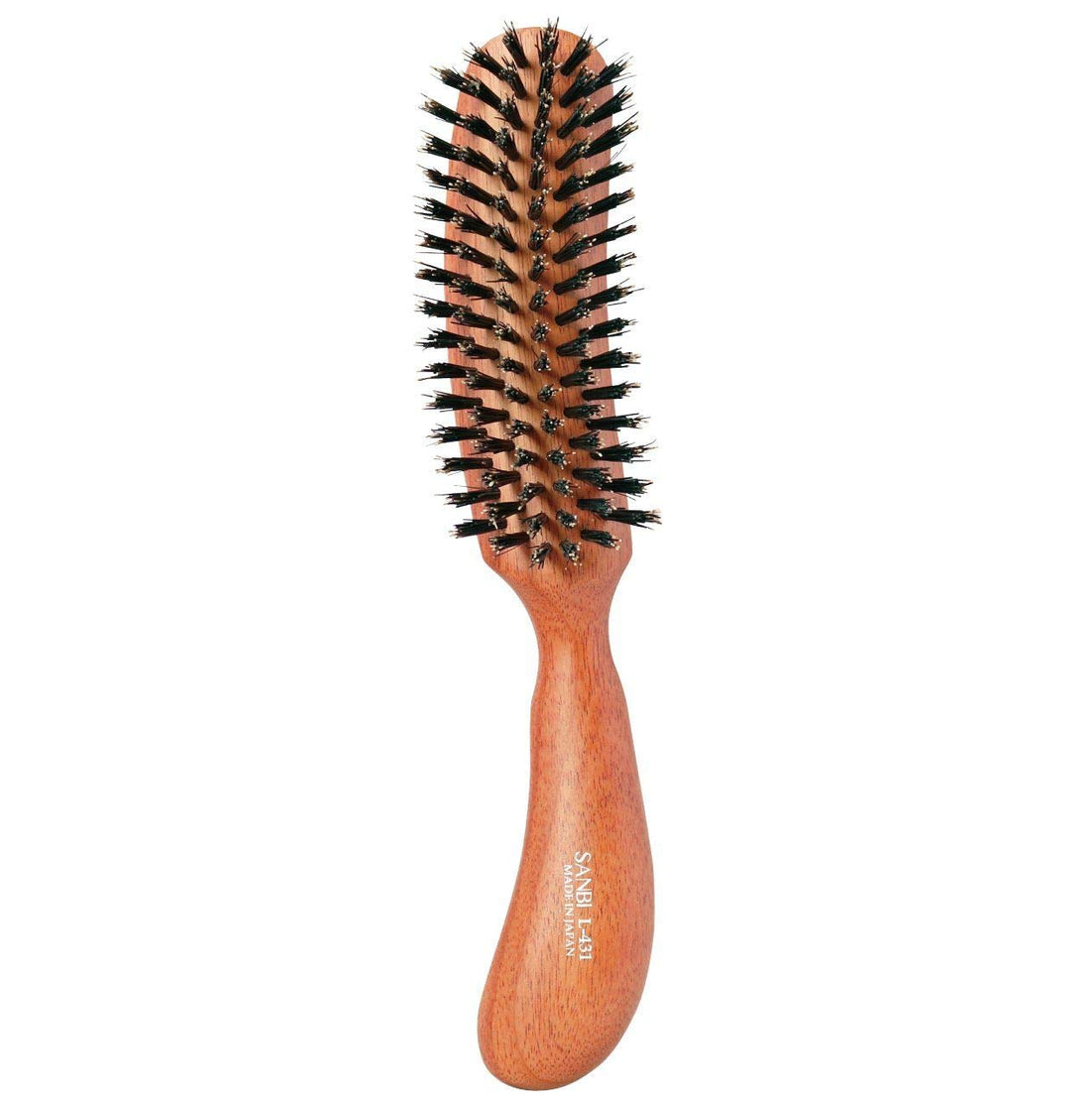 Sanbiikougyou Hair Brush L Series Firm Boar Bristle S Type