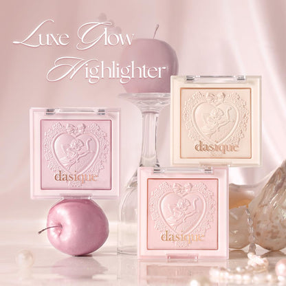 dasique Luxe Glow Highlighter Ice Lavender for Radiant Skin