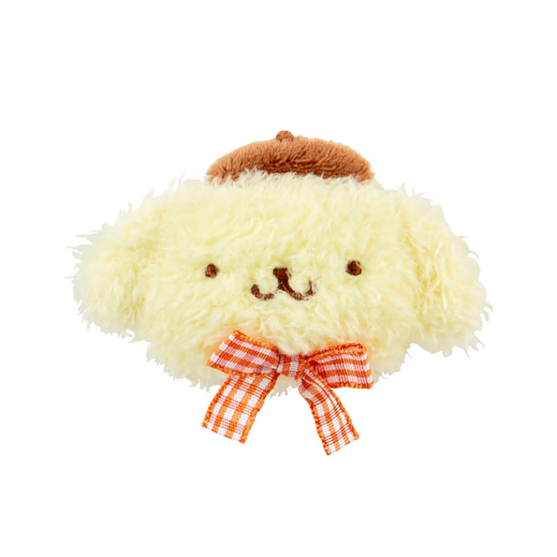 SANRIO Pom Pom Purin Face Shape Hair Clip for Stylish Hair Styling