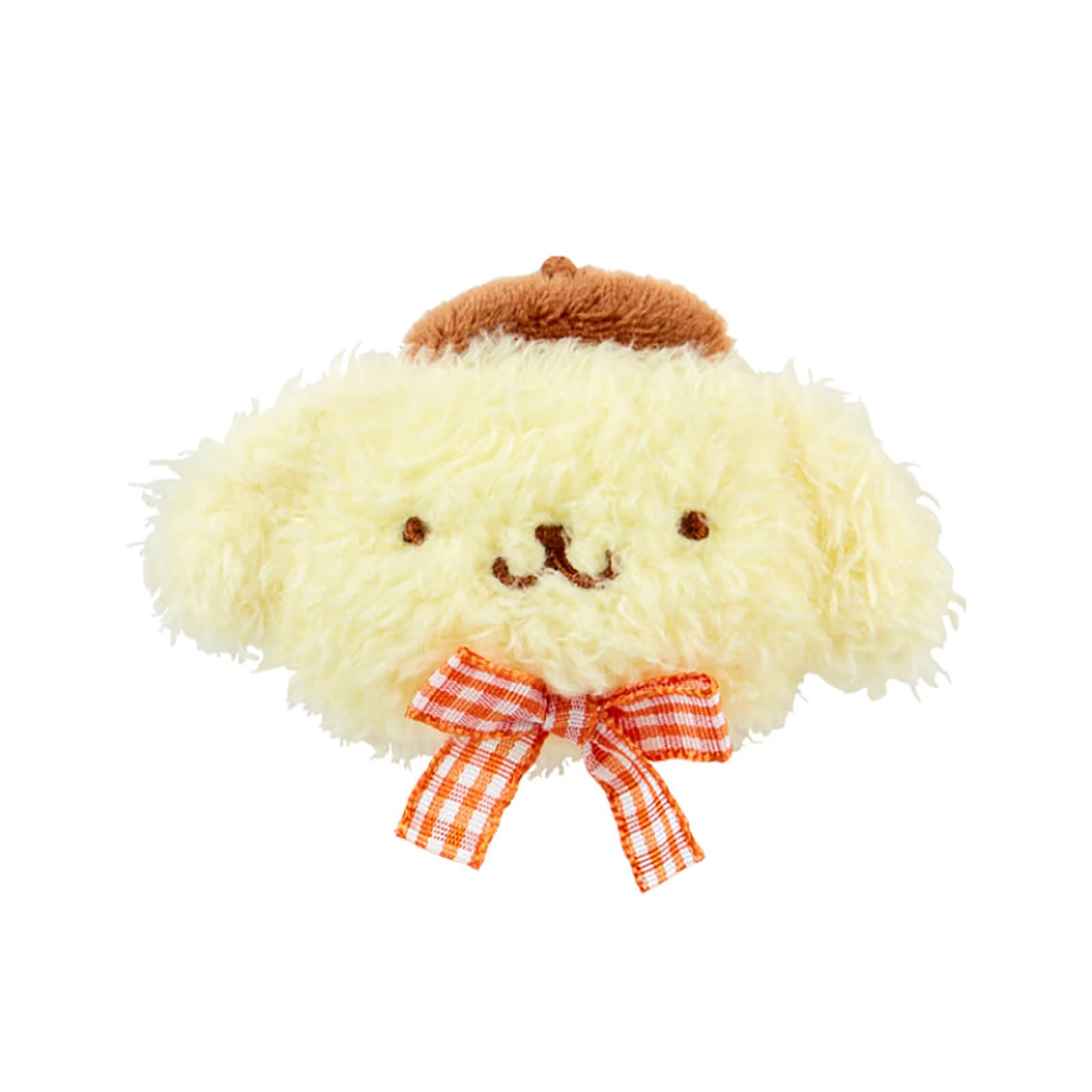 SANRIO Pom Pom Purin Face Shape Hair Clip for Stylish Hair Styling