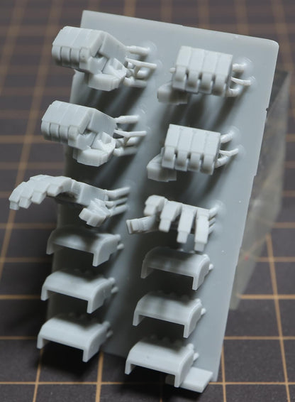 Idola Solid Hand Finger S Size 1/144 Scale Model Detail Parts