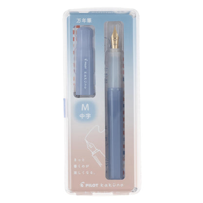 PILOT Kakuno Madolomi Color Fountain Pen Mid Size Madolomi Blue