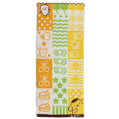 Marushin Face Towel Sanrio Pompompurin Charm 34x80cm