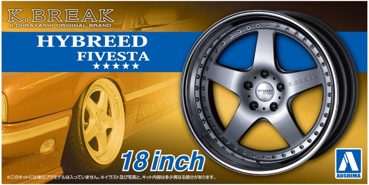 AOSHIMA 1/24 The Tuned Parts Series K-BREAK Hybrid Five Star Model Parts