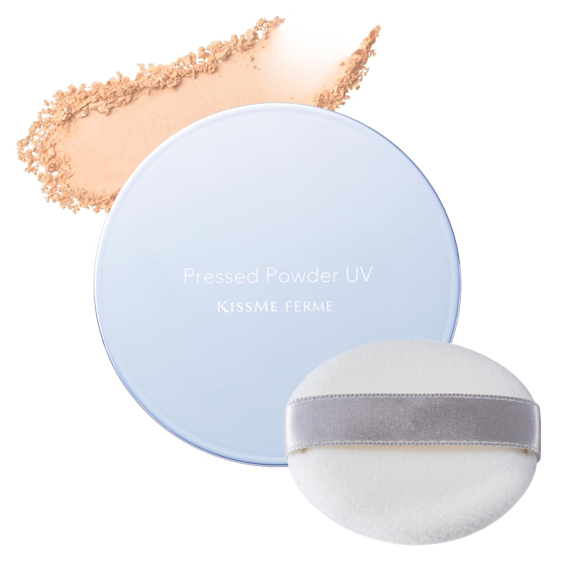 Kiss Me FERME Presto Powder UV EX 01 Lucent for Japanese Skincare