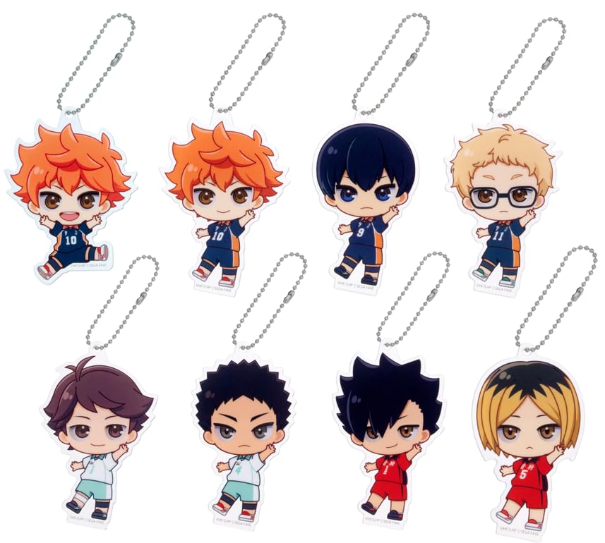 SEGA FAVE Akudol Mini Haikyuu Collectible Figure Box Set of 8