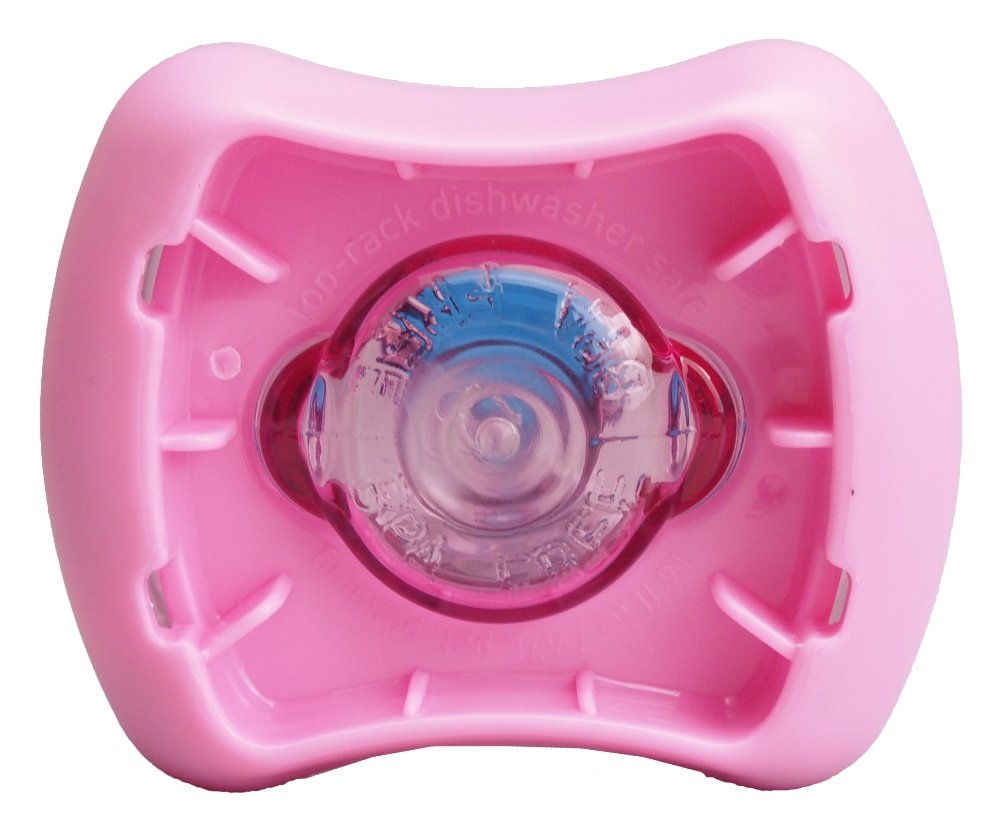 Paarukinzoku Water Bottle 1000ml Pink Block Style