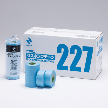 NICHIBAN Masking Tape 10 Rolls 12mm x 18m for Crafting and Labeling