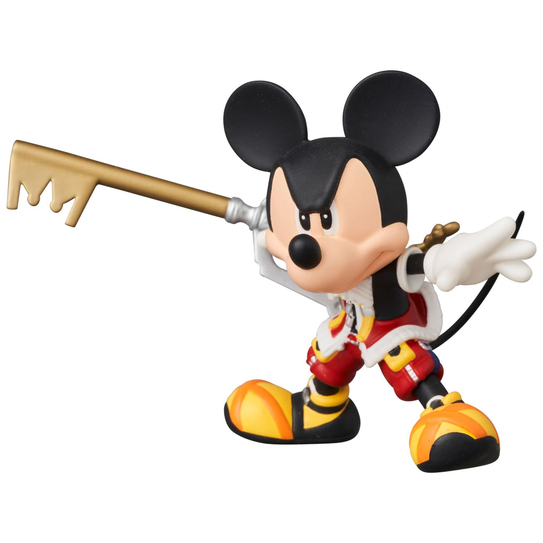 Medicom UDF Ultra Detail Figure No. 786 Kingdom Hearts II King Mickey (Mickey Mouse), Approx. 56 mm Tall, Non-Scale Painted Figure