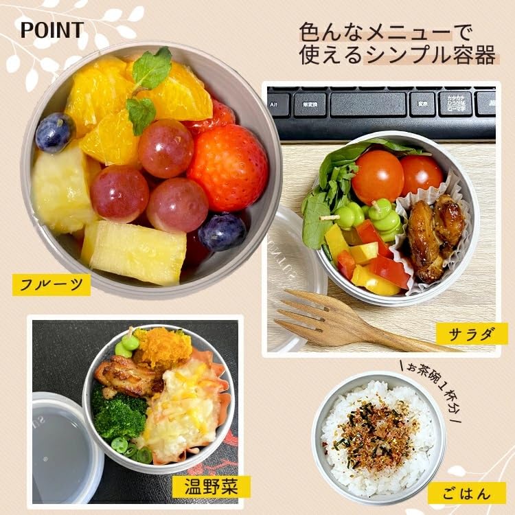 Asvel Lunch Box with Antibacterial Feature 250ml
