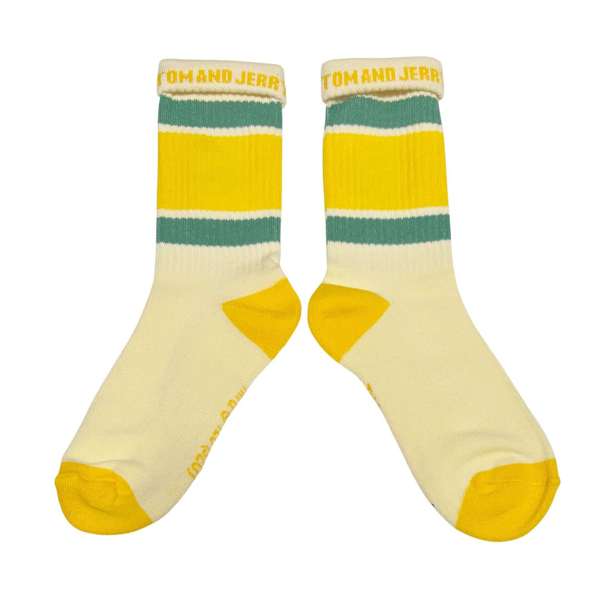 Small Planet Tom and Jerry Character Socks Colorful Line Socks Jerry