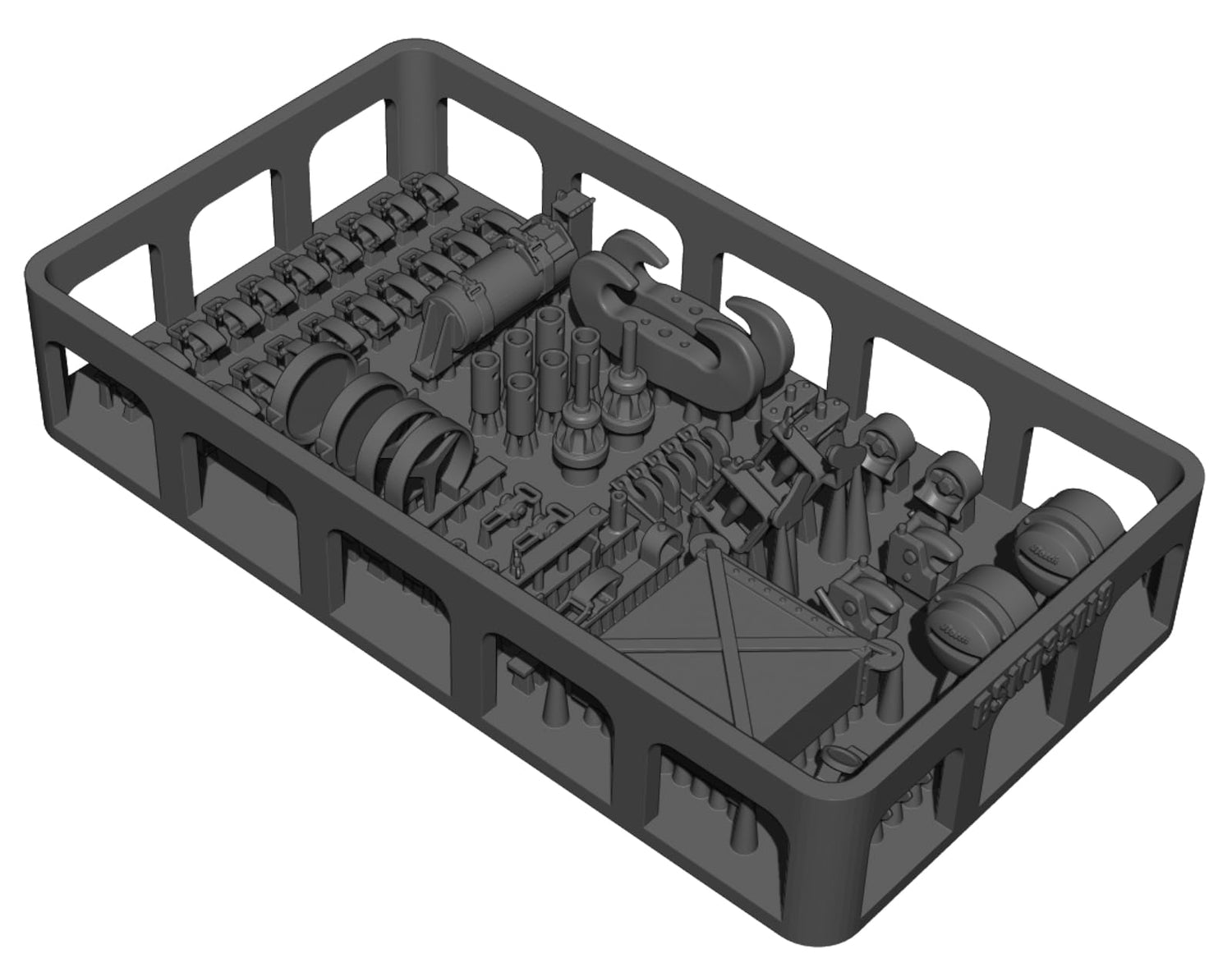BSK Model 1/35 Scale Detail Parts Set for WW2 German Panther Tank D-Type