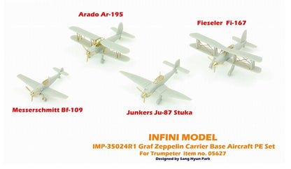 Infini Model 1/350 Scale German Aircraft Carrier Graf Zeppelin Detail Parts