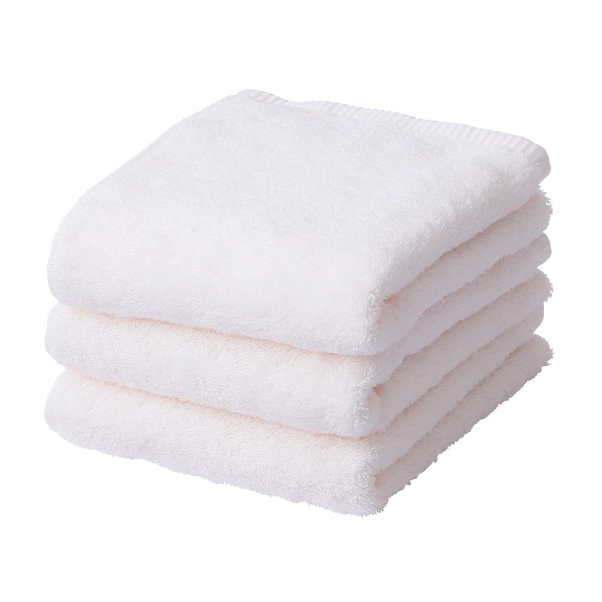 Nishikawa Face Towel Set of 3 Soft Absorbent Cotton Towels