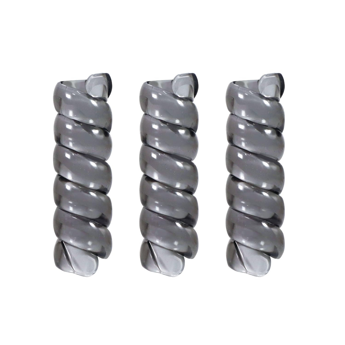 Kutsuwa Grip Puny Spiral Grey Pencil Case