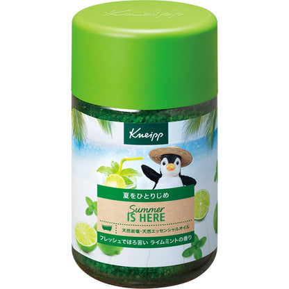 Kneipp Bath Salt Lime Mint Scent 850g for Relaxation