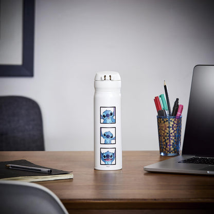 サーモス 水筒 真空断熱ケータイマグ 500ml スティッチ 飲み口外せてお手入れ簡単 軽量タイプ ワンタッチオープン ステンレス ボトル 保温保冷 JNL-506DS STC