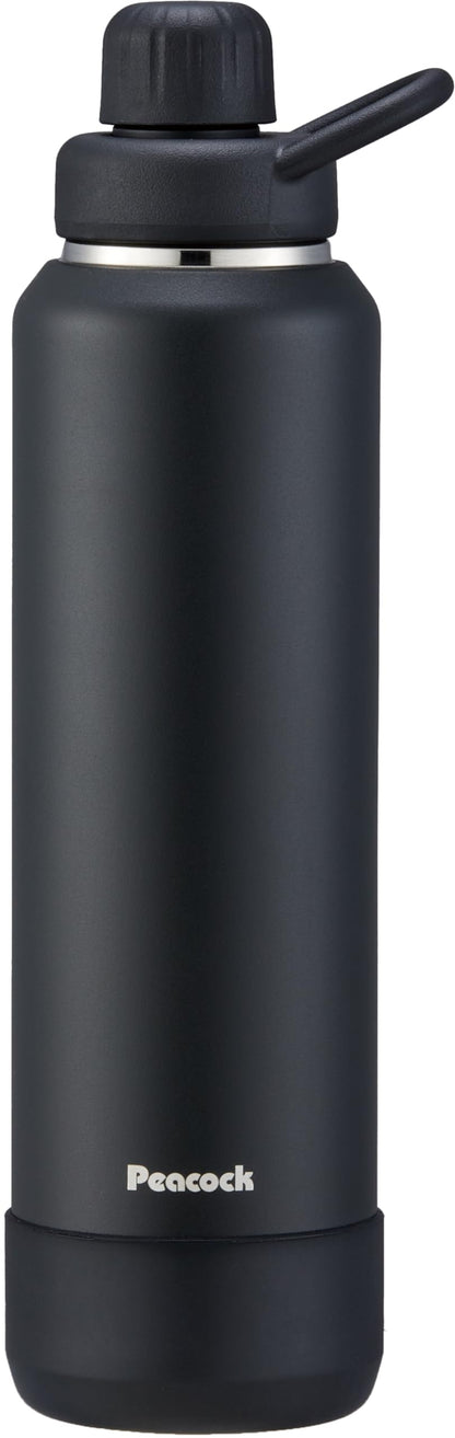 Peacock Carbonated Bottle 1.2L Portable Insulated Water Bottle