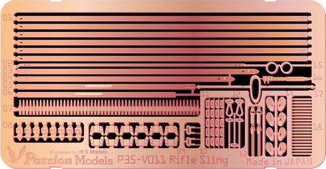 Passion Models 1/35 German Army Universal Sling Etched Parts Set
