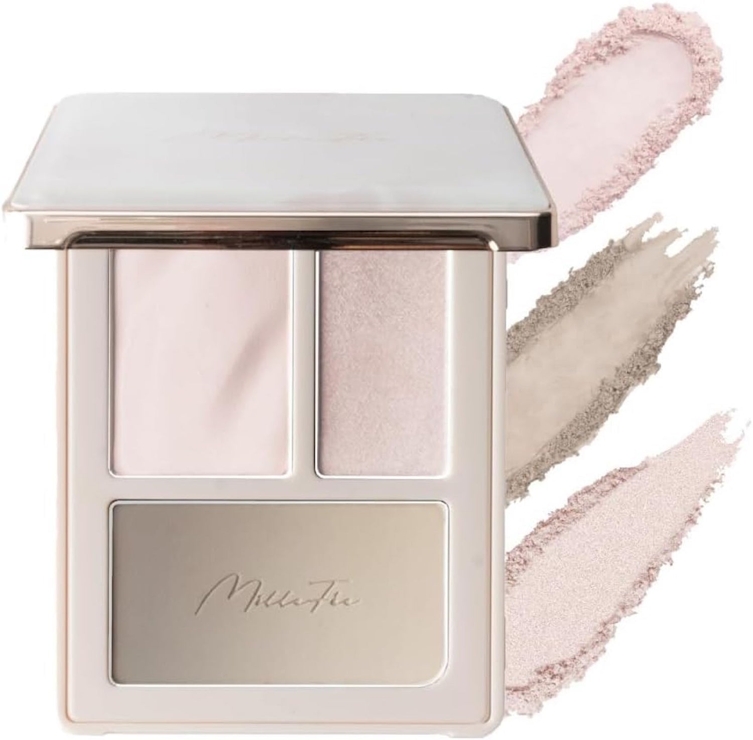 MilleFée Contour Palette 02 Cool Tone for Sculpting and Highlighting