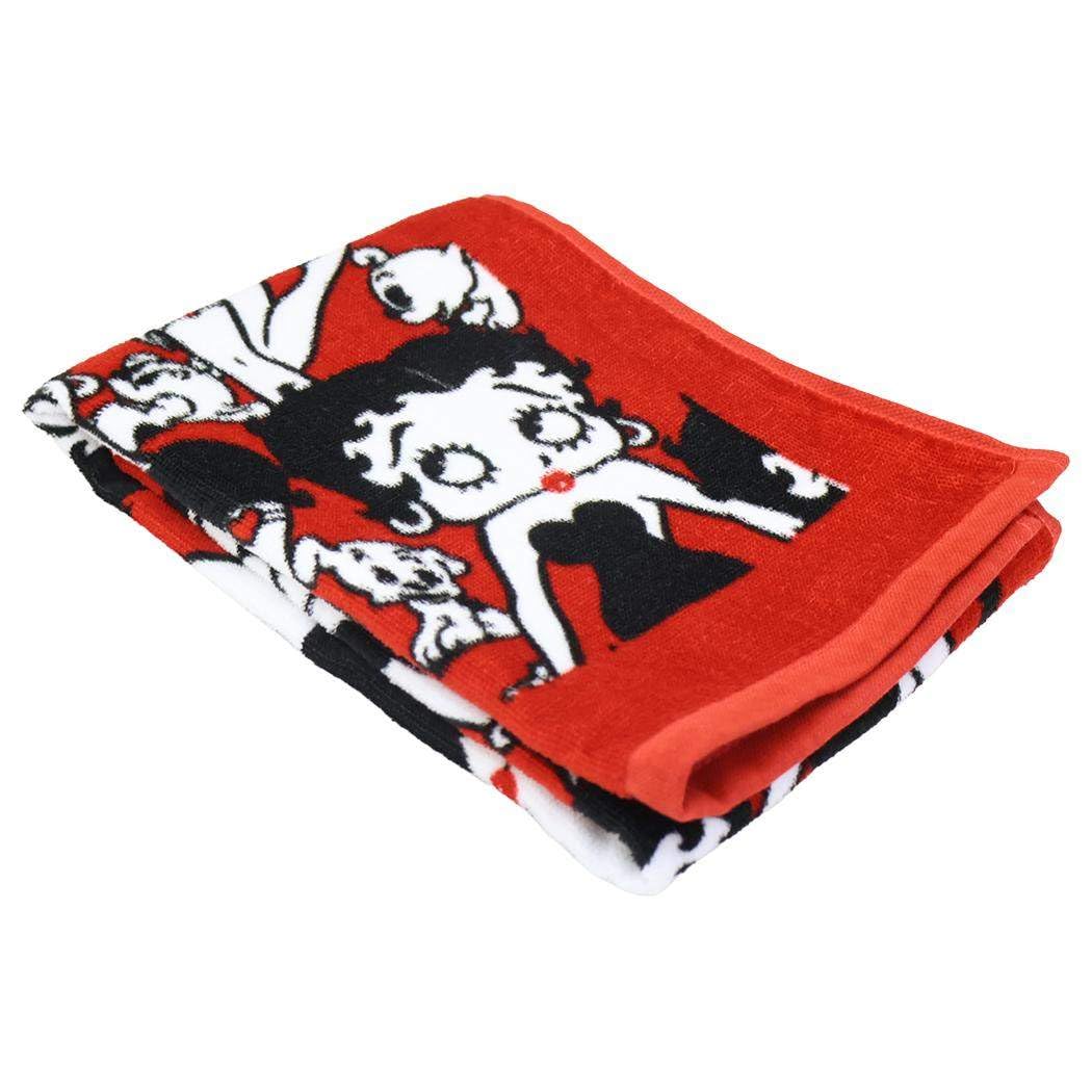 Inukaitaoru Betty Boop Face Towel Soft and Absorbent