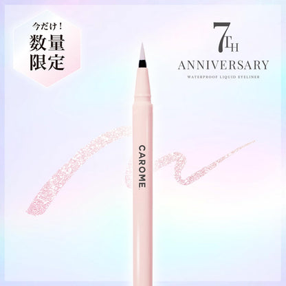 CAROME Liquid Eyeliner Pearl Pink for Precise Application 5ml