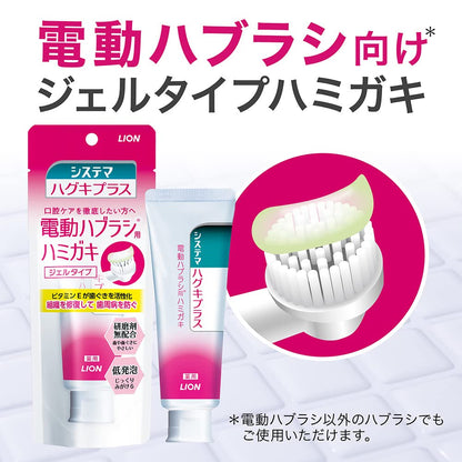 Systema Gum Plus Gel Toothpaste with Y-Floss for Electric Toothbrush