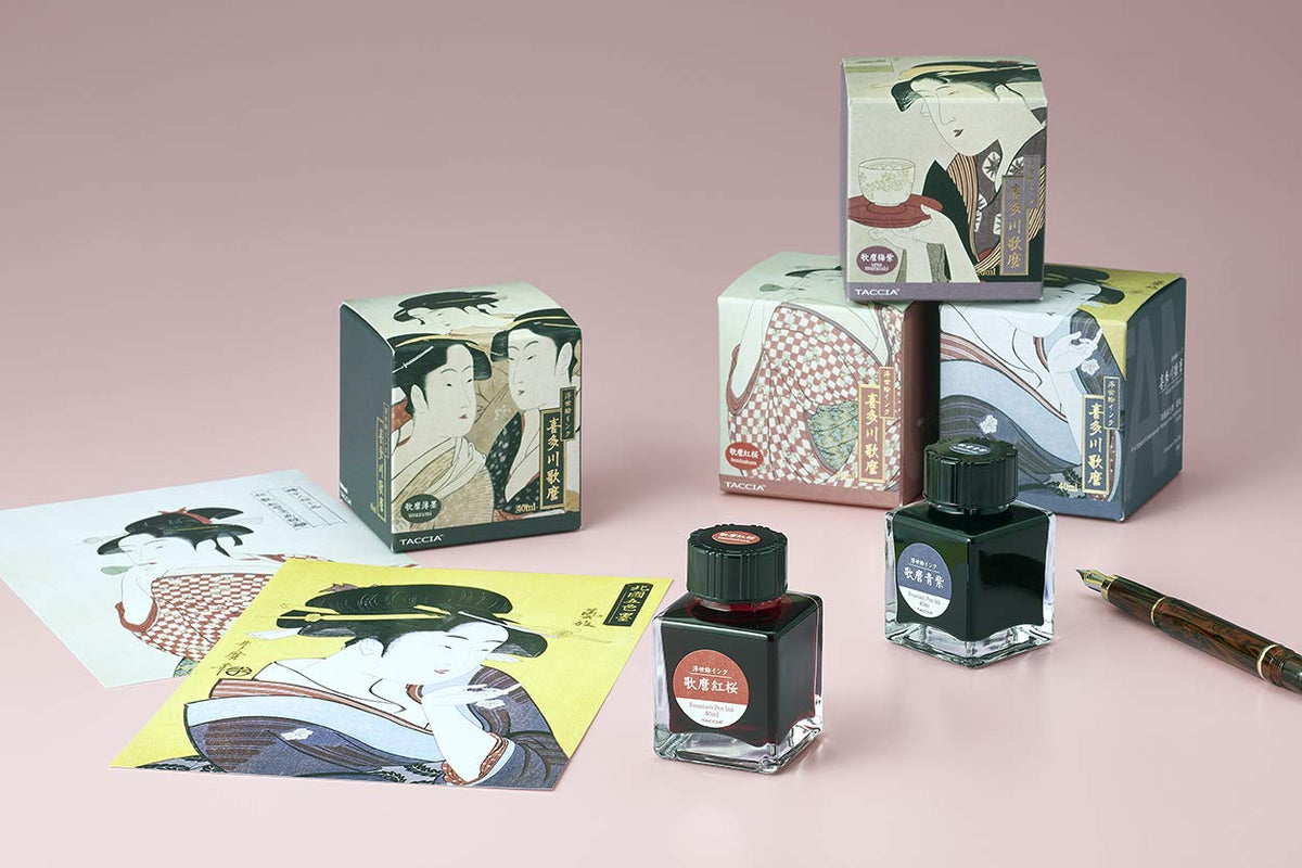Nakabayashi TACCIA Fountain Pen Ink Ukiyo-e Ink 50ml