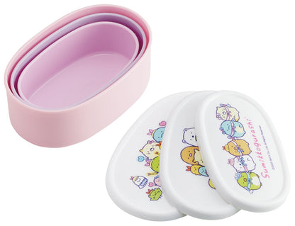 Skater Bento Box Set for Lunch Storage with Antibacterial Features