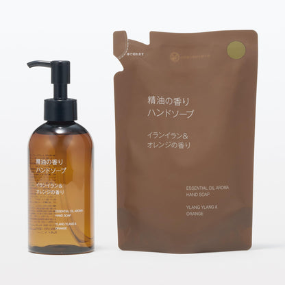 Mujirushiryouhin Hand Soap Ylang Ylang and Orange Scent 180mL