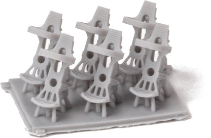 Eduard 1/48 Scale Model Ladder Pedals Set for WWII German Aircraft