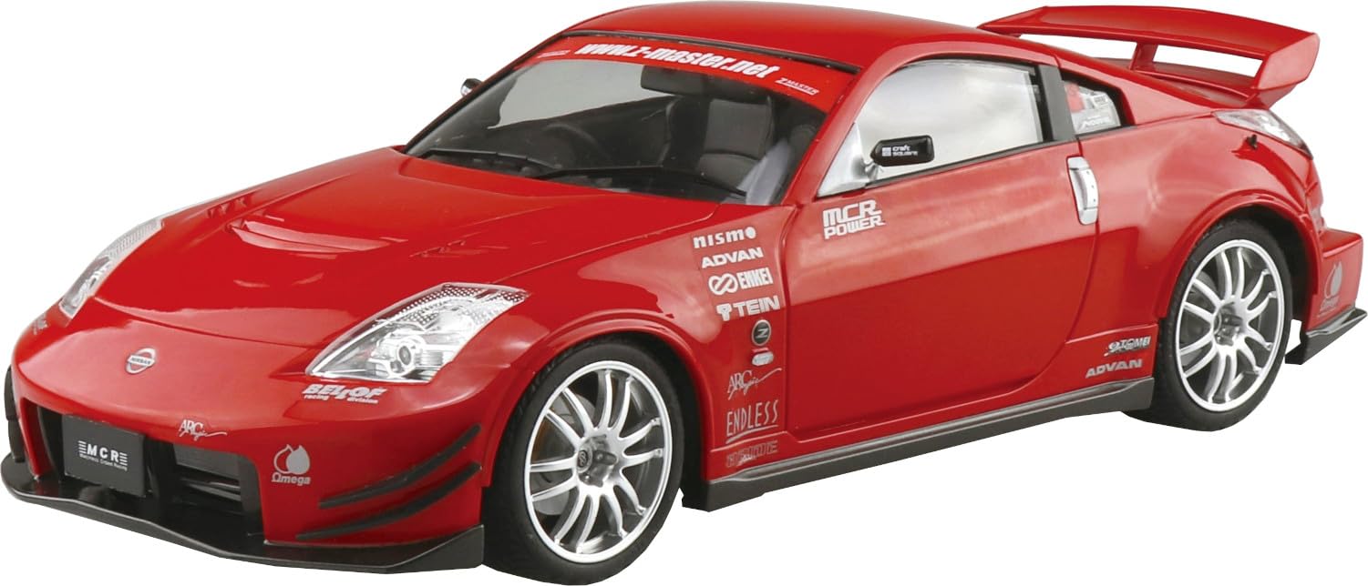 AOSHIMA 1/24 Nissan MCR Z33 Fairlady Z 2005 Model Kit