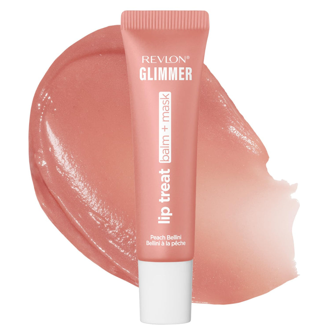 REVLON Glimmer Lip help refine the look of Balm and Mask 10g Peach Bellini