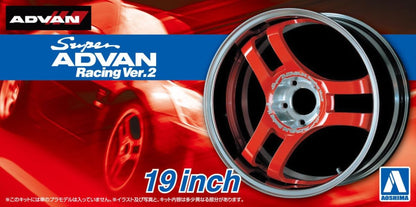 AOSHIMA 1/24 The Tuned Parts Series No.69 Super Advan Racing Ver.2 19 Inch