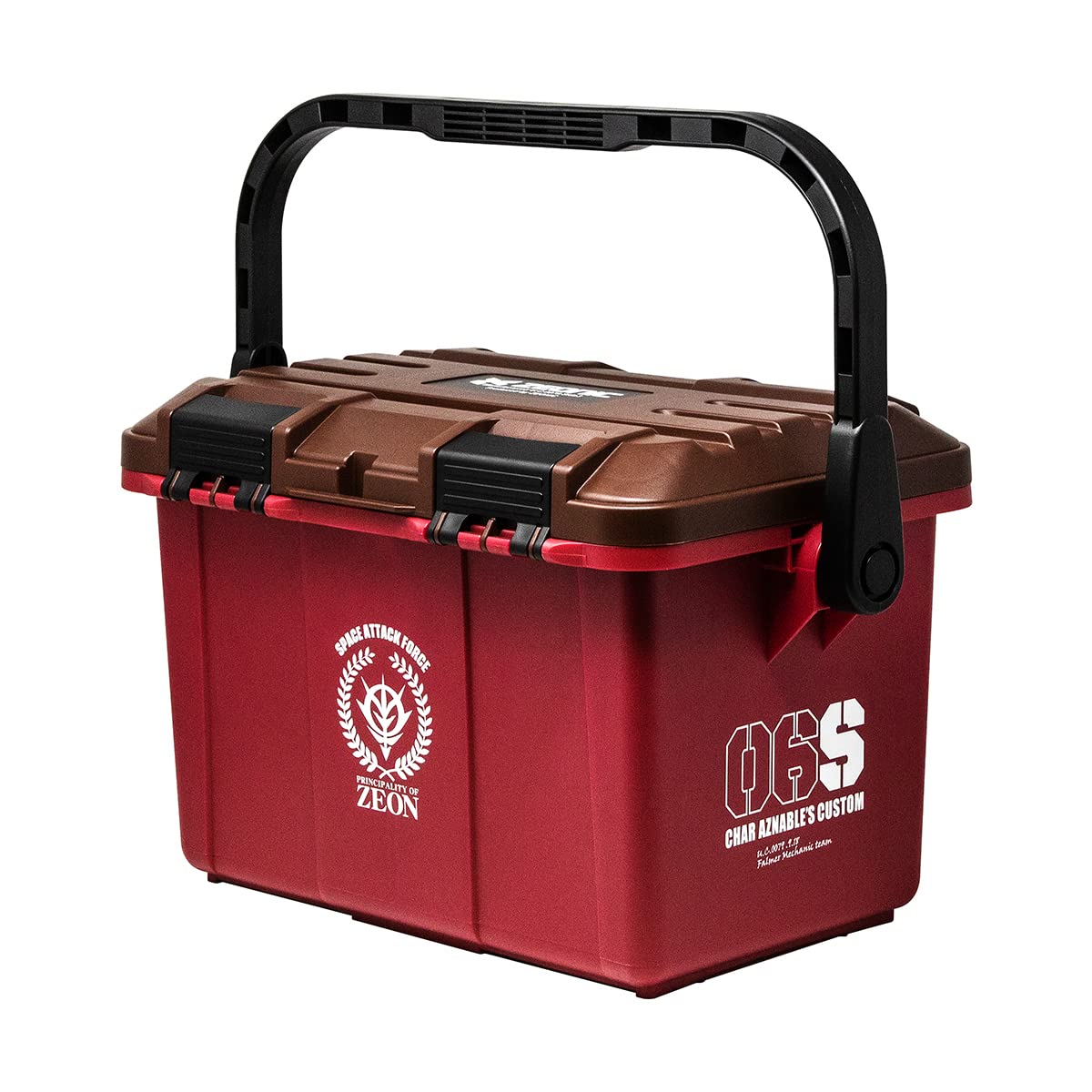 PLEX Gundam Toolbox 17L Char Aznable Red Model Kit Storage