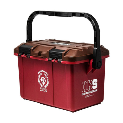 PLEX Gundam Toolbox 17L Char Aznable Red Model Kit Storage