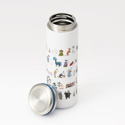 Skater Stainless Steel Water Bottle 450ml with Moomin Design
